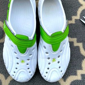 White & Lime rubber Dawgs